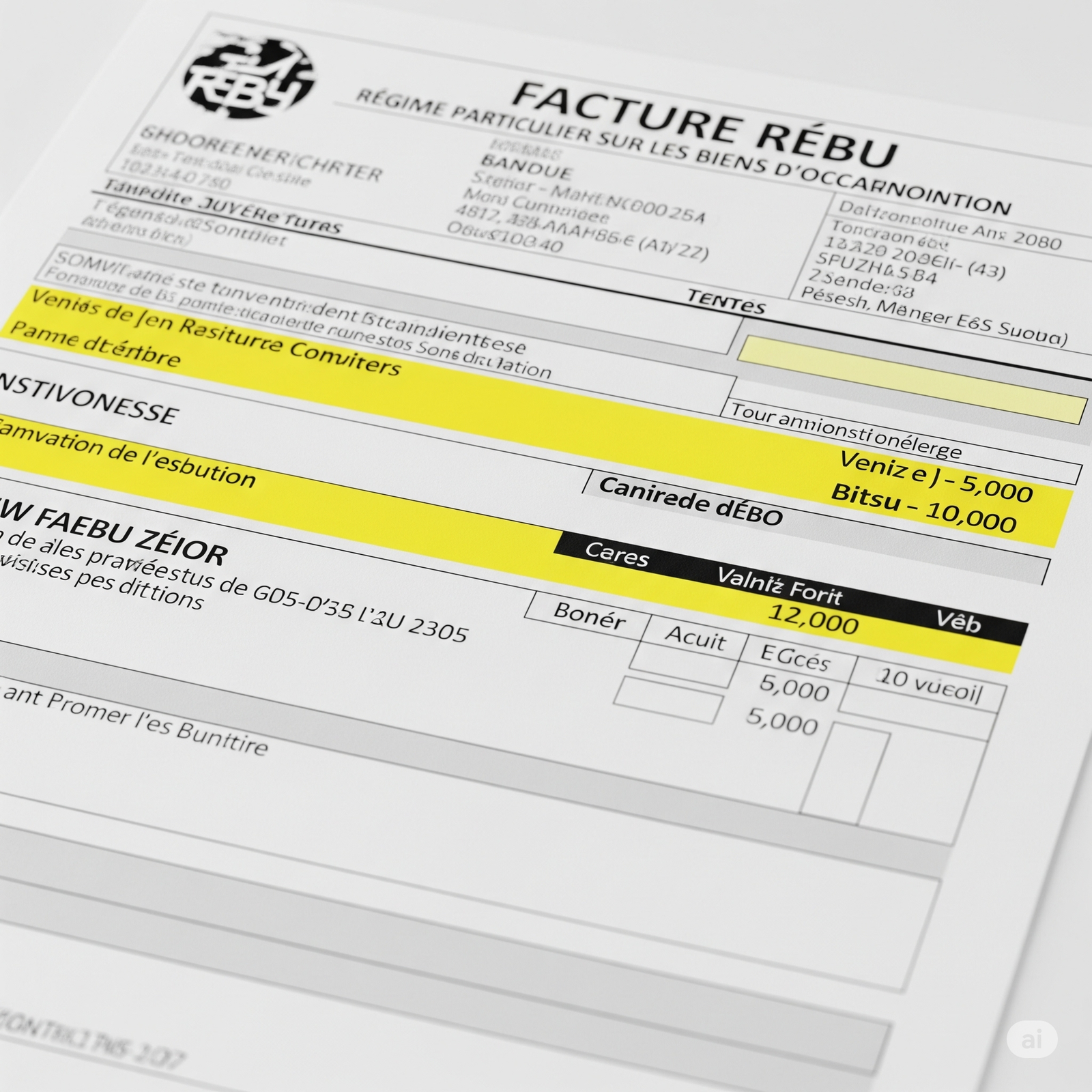 Ejemplo imagen factura REBU